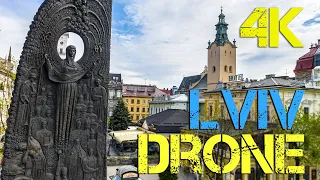 Lviv Ukriane 4K drone promo