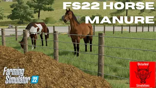 FS22 - Horse Manure