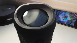 Басс тест колонки JBL Flip 4 с функцией минус и блютуз