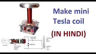 Mini Tesla coil (HIGH VOLTAGE)