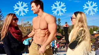 Picking Up Girls Shirtless in the SNOW! | Connor Murphy Vlogs