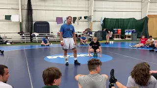 Jeff Jordan Camp - Head Inside Single angle knee drop position