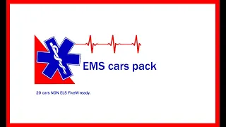 GTA 5 EMS cars pack USA NON ELS FiveM ready UPDATE 17/02/2023