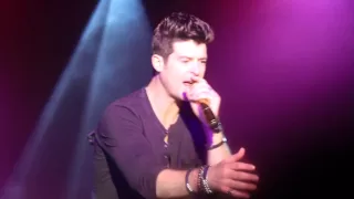 Robin Thicke "Lost without you" Live