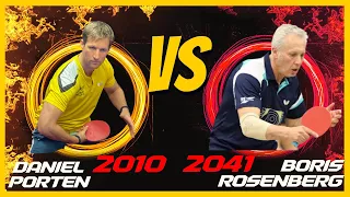 🏓 Mein Match vs Doppelweltmeister Boris Rosenberg 😱