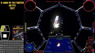 X-wing vs Tie Fighter 60 FPS 1080p