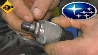 Субару,Чистка регулятора холостого хода, #Subaru