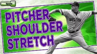 Baseball Pitching - Pitcher Shoulder Stretch