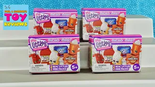 Shopkins Real Littles Micro Mart NEW 2 Packs Unboxing | PSToyReviews