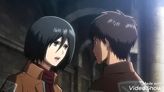 Mikasa and eren (аниме клип)