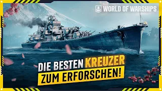 Die BESTEN KREUZER-LINIEN zum ERFORSCHEN in WORLD OF WARSHIPS im Jahr 2024!