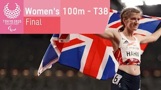 Women's 100m - T38 | Final | Athletics | Tokyo 2020 Paralympic Games