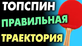 ТОПСПИН: правильная траектория выполнения, помогут ли тренажеры делать топспин правильно