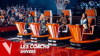 Ed Sheeran – 'Shivers' ● Les coachs | Blinds | The Voice Belgique