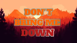 CodFish - Don't Bring me down (Lyrics)