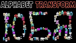 Alphabet Lore Snakes transform Russian Letters (A-Я) Part II