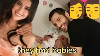 Özge Gürel and Serkan Çayoğlu shared their babies#beniöneçıkart #özgegürel #serkançayoğlu #keşfet