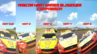 Nascar Heat Games Blowover Comparison