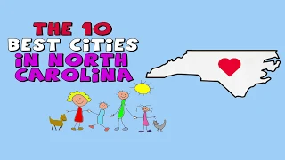 The 10 BEST CITIES to Live in NORTH CAROLINA