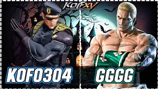KOF XV ⚡KOF0304 VS GGGG ⚡ STEAM REPLAY 1080p⚡KING OF FIGHTERS 15