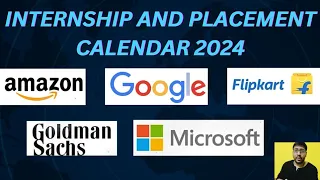 Internship and Placement Calendar 2024 | OFF CAMPUS Placements | OFF CAMPUS Opportunity