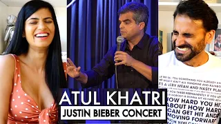 ATUL KHATRI ON THE JUSTIN BIEBER CONCERT | Stand Up Comedy | REACTION!!