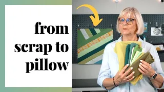 Quick & Easy Pillowcase Quilting Tutorial With Envelope Closure | Beginner-Friendly Scrap Project!