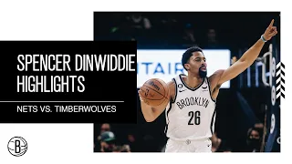 Spencer Dinwiddie Highlights | Brooklyn Nets vs. Minnesota Timberwolves | 3.10.23