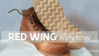 Red Wing Moc Toe Boots (Copper Rough & Tough Leather) -  Review