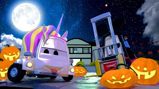 Patrula auto - Cineva a furat dovlecii lui Suzy la petrecerea de Halloween! - Orasul Masinilor 🚓 🚒