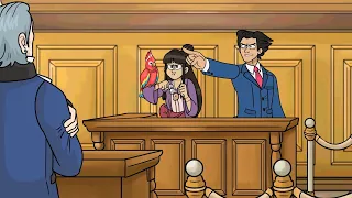 Flipping the Parrot (Phoenix Wright: Ace Attorney Animation)[Paula Peroff]