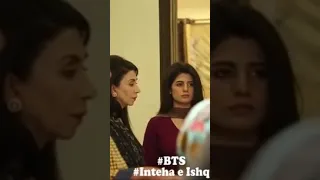 Inteha E Ishq | Bts | Hiba bukhari | Junaid khan