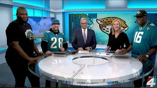 Jags fans in the newsroom