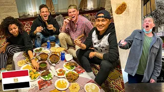 ULTIMATE EGYPTIAN FOOD TOUR in Cairo, Egypt! اشهر مطاعم الاكل المصري Travel Vlog