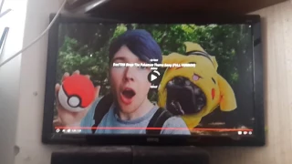 Seeing dantdm sings the pokemon theme song