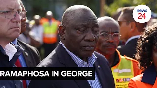 WATCH | George building collapse: 'There is no worse grief' -Ramaphosa addresses families of victims