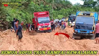 Situasi Tersulit | Semua Sopir Truk Kocar-Kacir SelamatKan Truk LPG