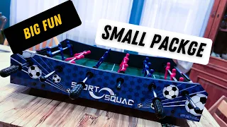 Sport Squad Table Top Foosball Table Review: Mini Fun & Big Thrills!