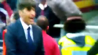 Paulo Fonseca reaction to Edin Dzeko late winning goal (Bologna vs Roma) "F*ck Yeaaaah "