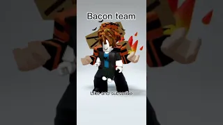 Preppy vs Bacon | Who will win? | #roblox #shorts