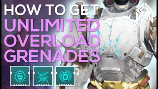 UNLIMITED Overload Grenades - Titan Surge Detonators Build - Heart of Inmost Light - Destiny 2