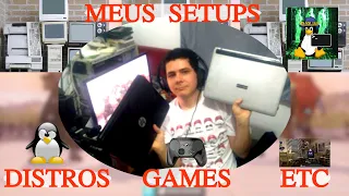 🔴 Live de Sir Rob Linux - Como Consigo Tantos Jogos? - Distros Linux Que Uso - Meus Setups