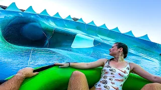 EXTREME Manta Water Slide at DUBAI Laguna Waterpark