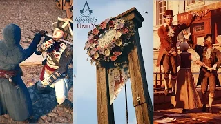 Assassin's Creed: Unity - Combat, Finishing moves, Guillotine & Bugs