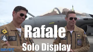 Rafale Solo Display Team Pilots Jerome "Schuss" Thoule and Sebastien "Badouc" Nativel - Kauhava 2020