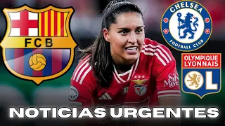 BARCELONA, LYON Y CHELSEA OJO A KIKA NAZARETH DEL BENFICA | BARCELONA FEMENINO HOY