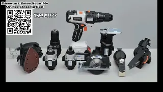 NEWONE MAX Brushless Cordless 10-Tool Combo Kit Impact Driver, Impact Drill Review, Unbox Aliexpress