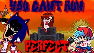 Friday Night Funkin' - Perfect Combo - Sonic.exe You Can't Run (Fanmade) Mod [HARD]