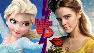 Elsa vs Belle - Princess Rap Battle