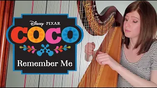 Remember Me from Disney Pixar's Coco | Harp Cover: Kristan Toczko